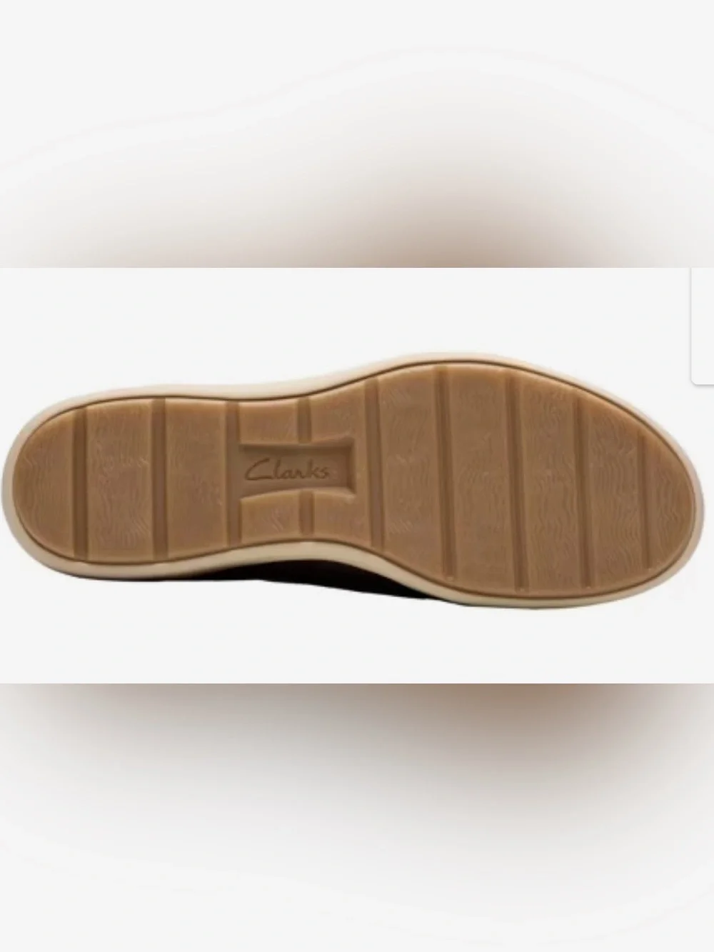 Clarks Women’s Metallic Bronze Low-Top Sneaker with Side Zip Size 8.5